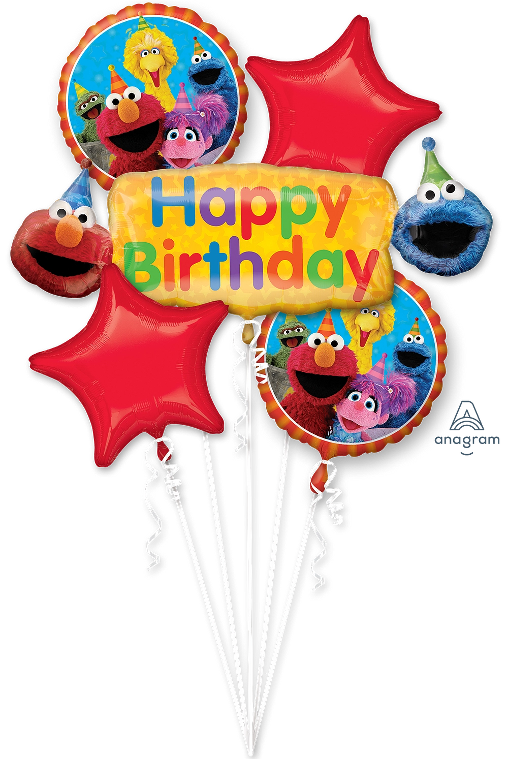 Sesame Street Balloon Bouquet