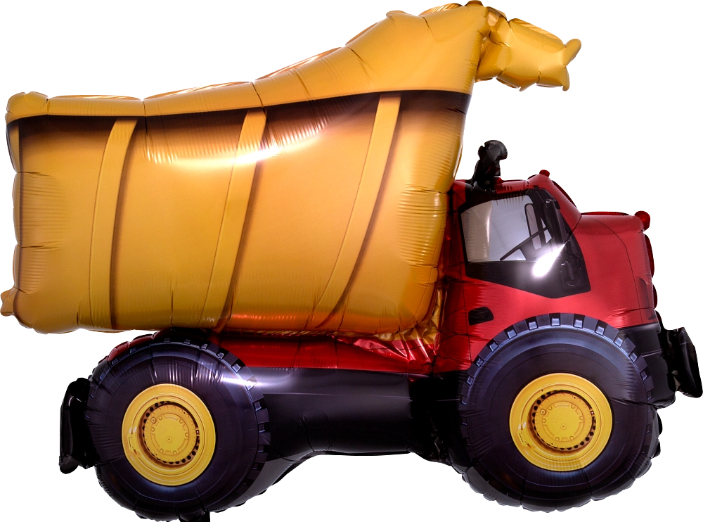 Dump Truck Foil Balloon