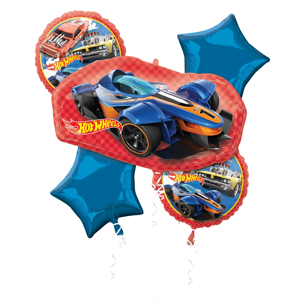 Hot Wheels Balloon Bouquet