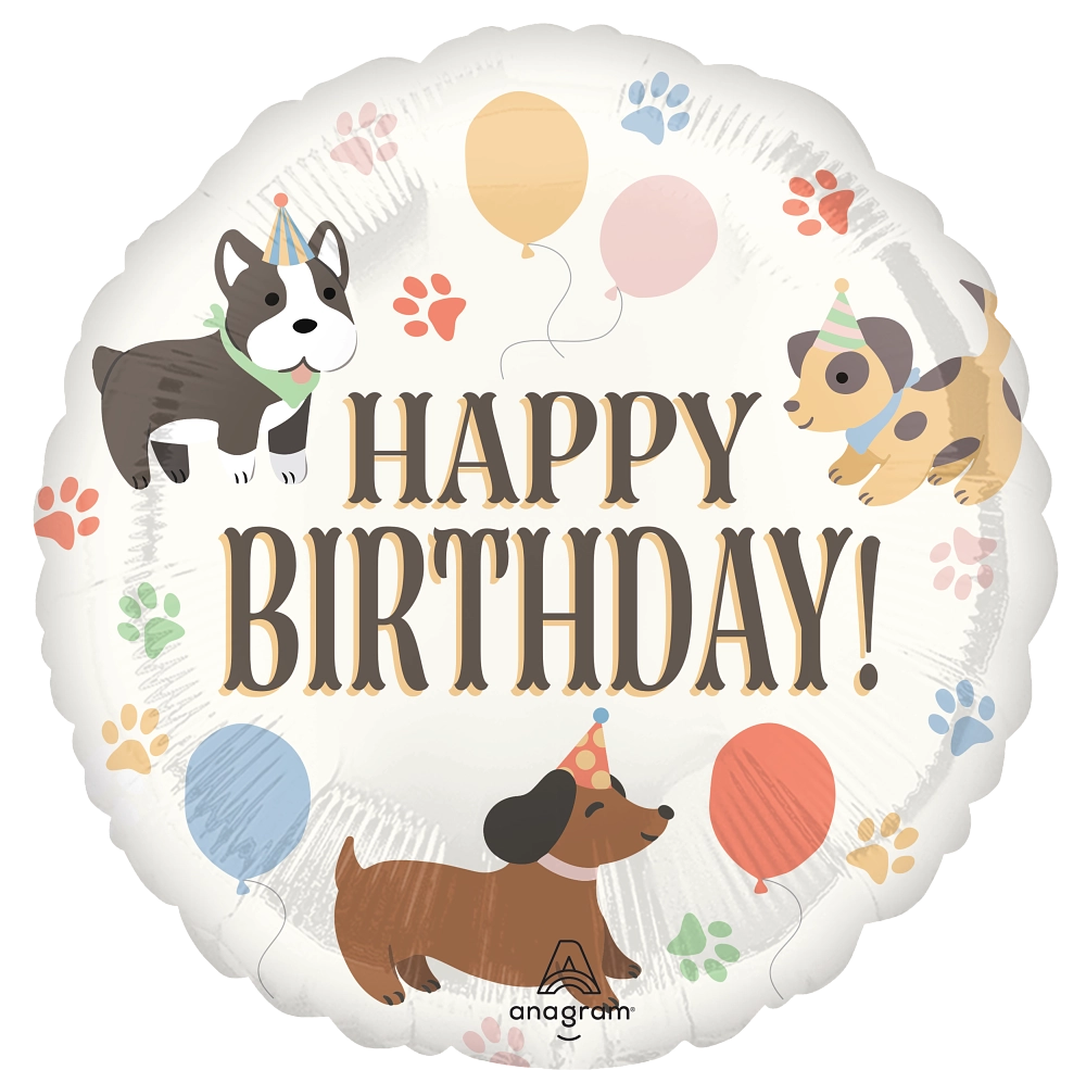 Pawsome Party Foil Balloons