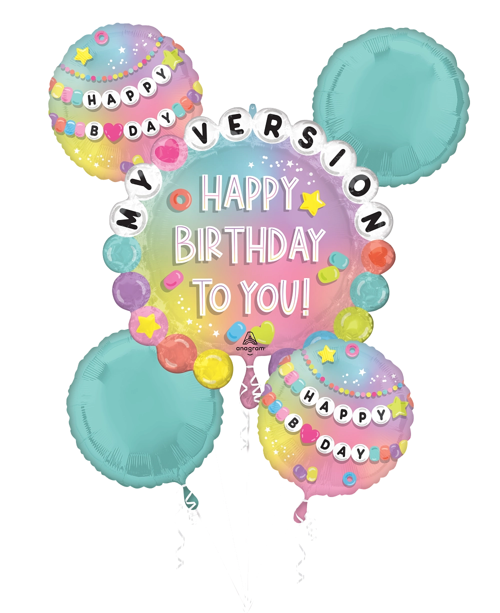 Friendship Happy Birthday Balloon Bouquet
