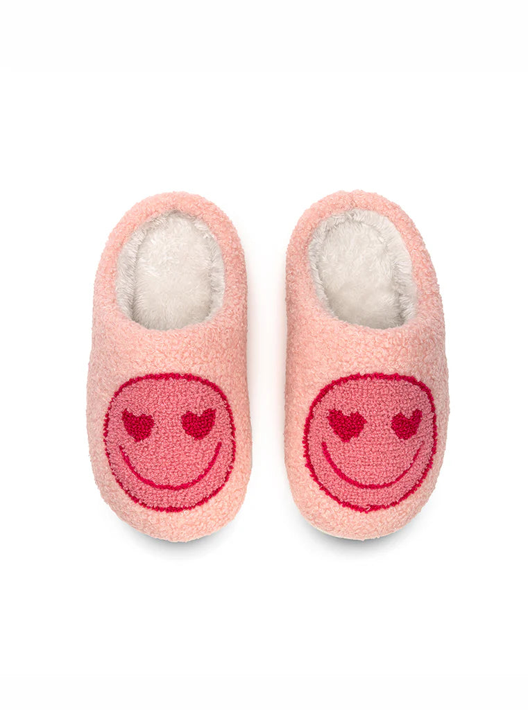 Little kid Happy Face Slippers