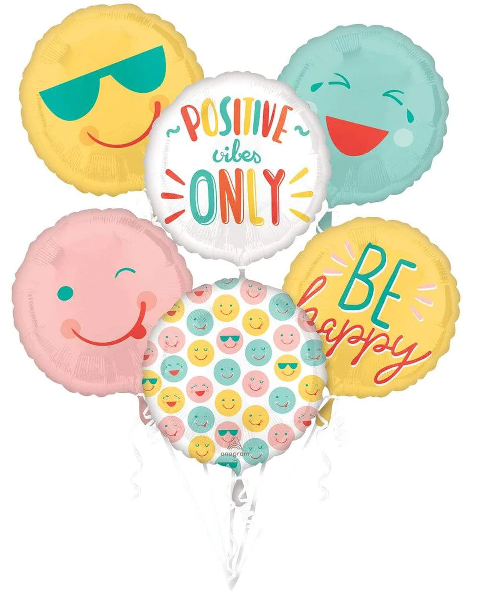 Positive Vibes Only Balloon Bouquet