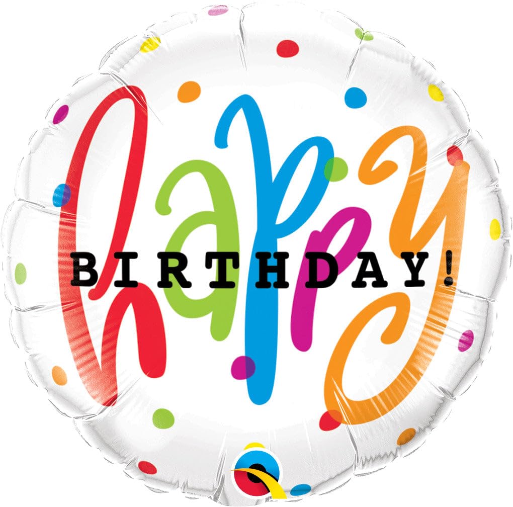 Happy Birthday Dots Balloon