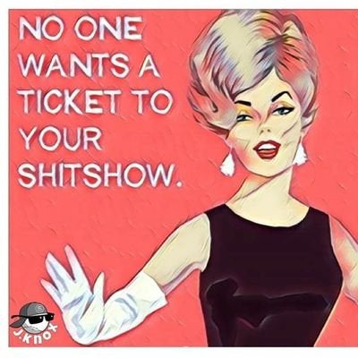 No one wants a ticket cocktail napkin