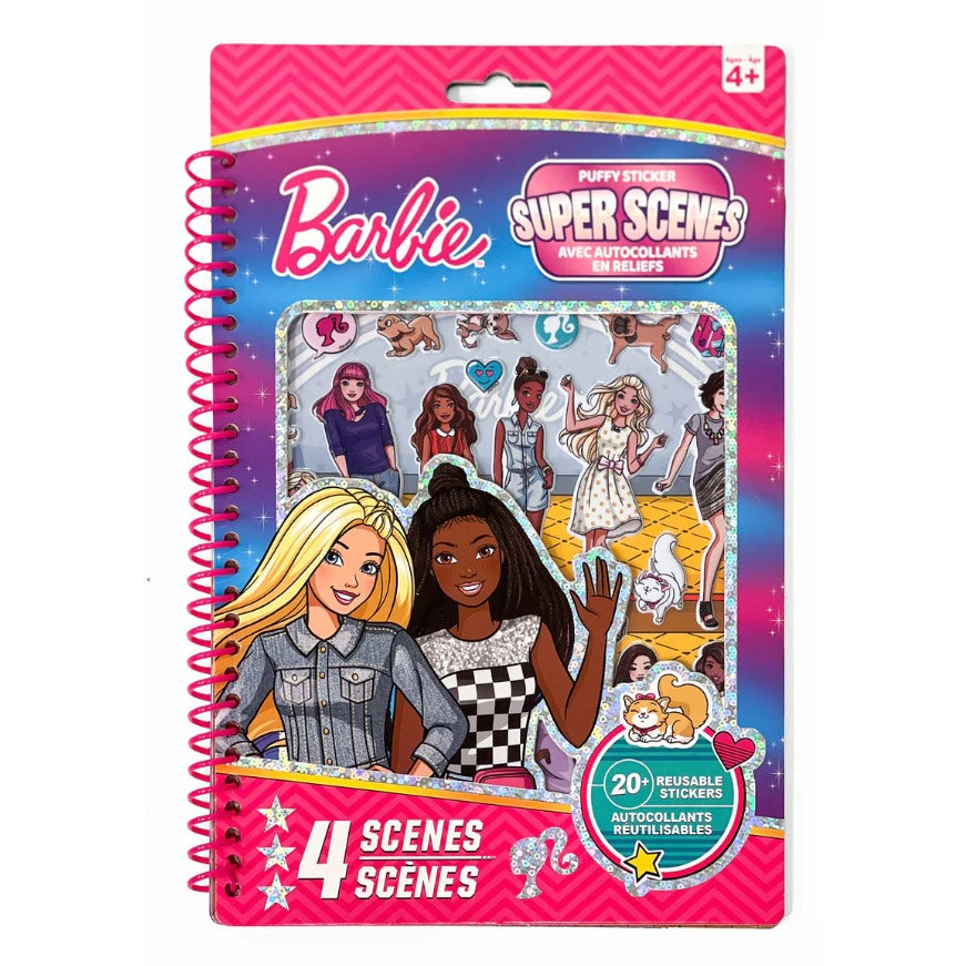 Barbie Puffy Stickers