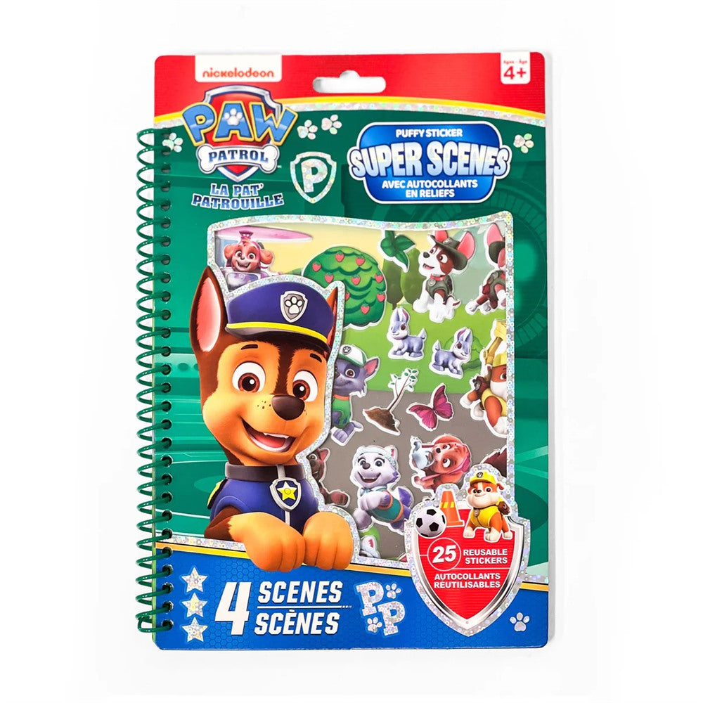 Paw Patrol Puffy Stickers