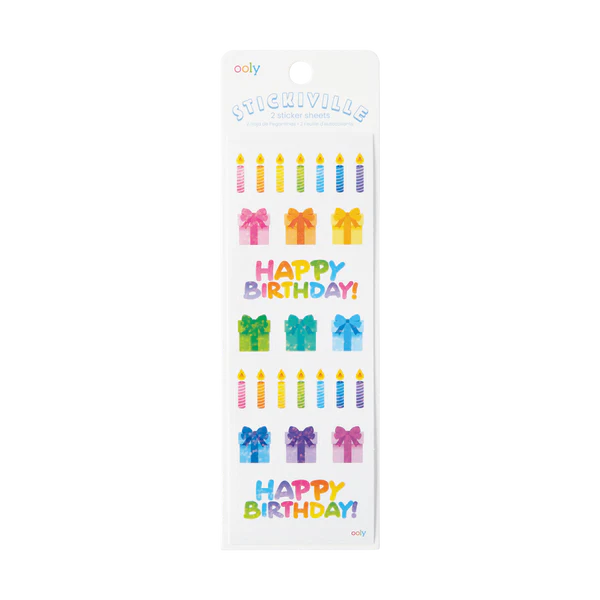 Stickiville glitter stickers - Candles and gifts