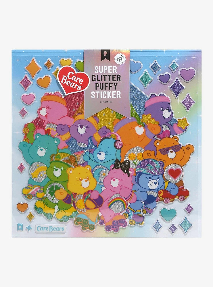 Rollin' With The Care Bears Super Glitter Puffy