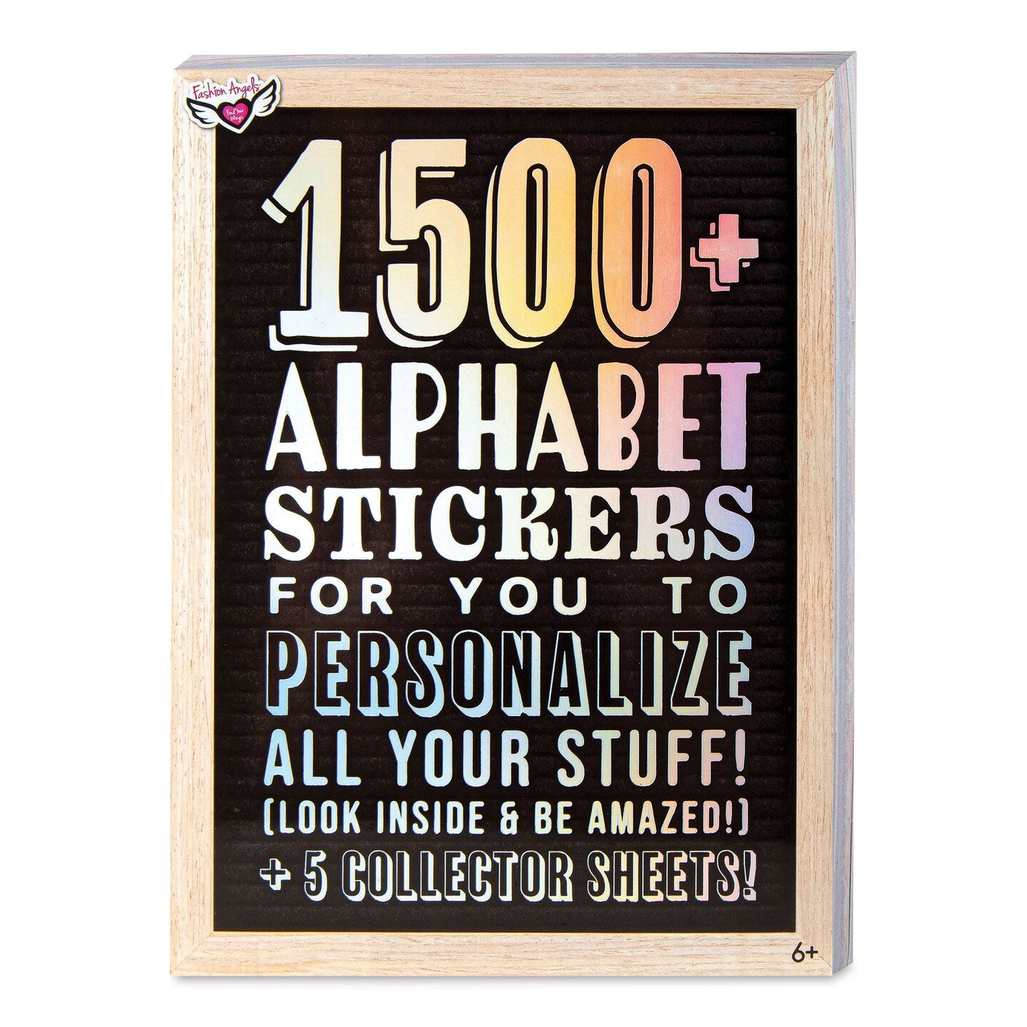 Fashion Angels 1500+ Alphabet Sticker Book