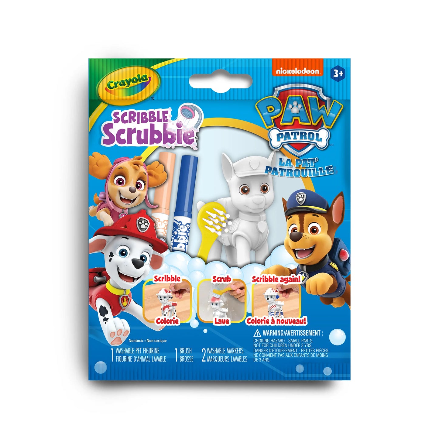 Crayola Scribble Scrubbie Pets Paw Patrol, 1 Count