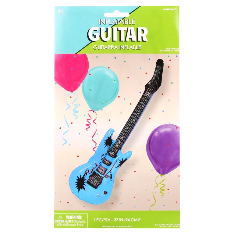 Inflatable guitar balloon