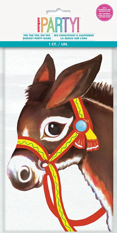 Pin on the tail donkey party game