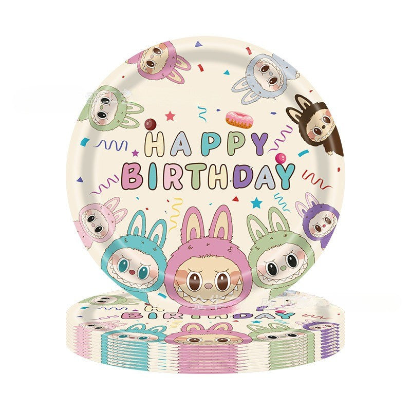 LABUBU DESSERT PLATES