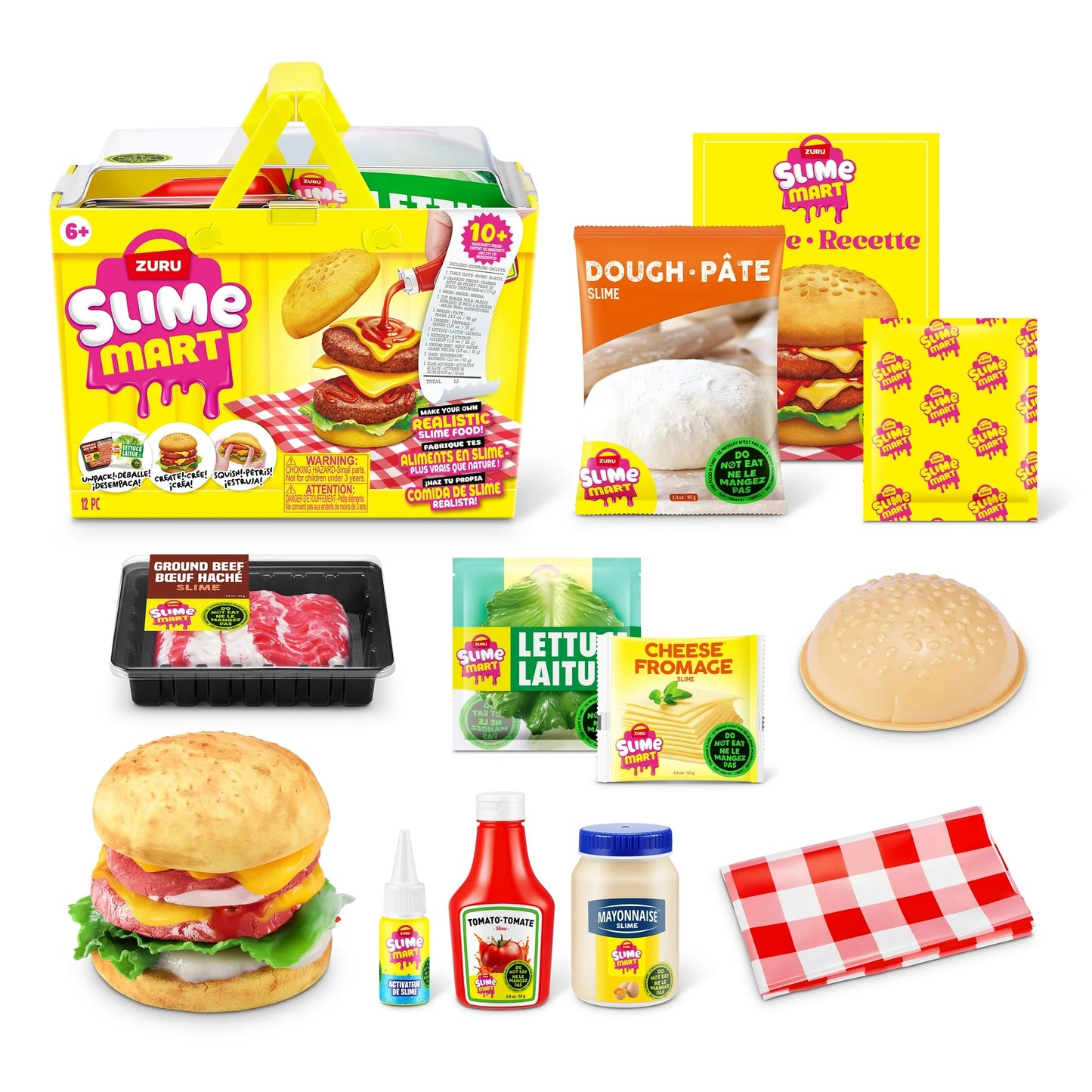 Slime Mart Small Basket (BURGER) by ZURU