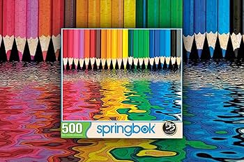 Springbok Pencil Pushers Jigsaw Puzzle, 500-Piece
