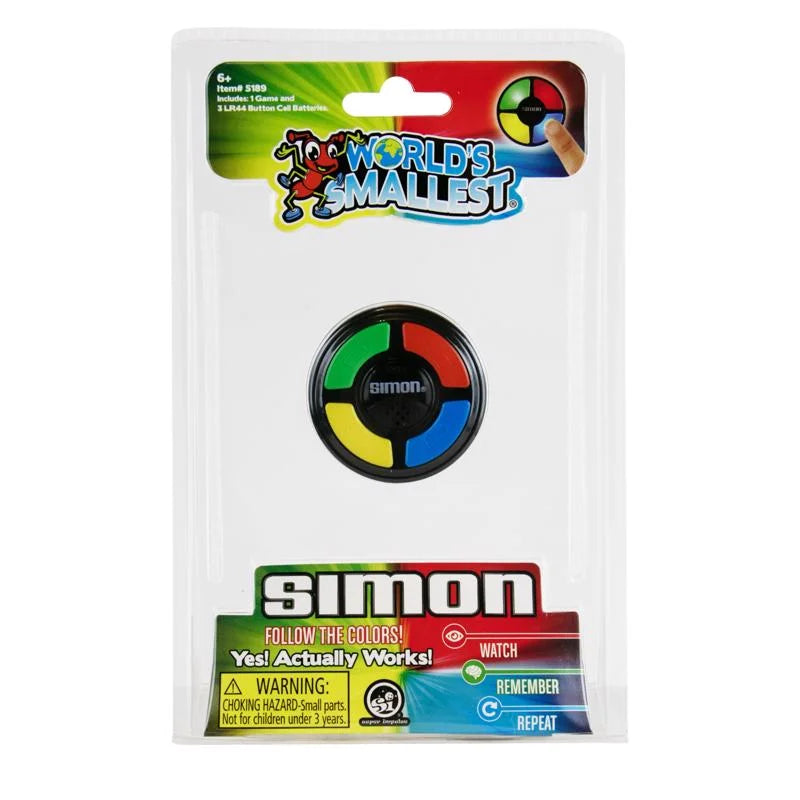 Super Impulse World's Smallest Simon for Adults Board Games