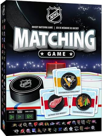 NHL Hockey Matching Game