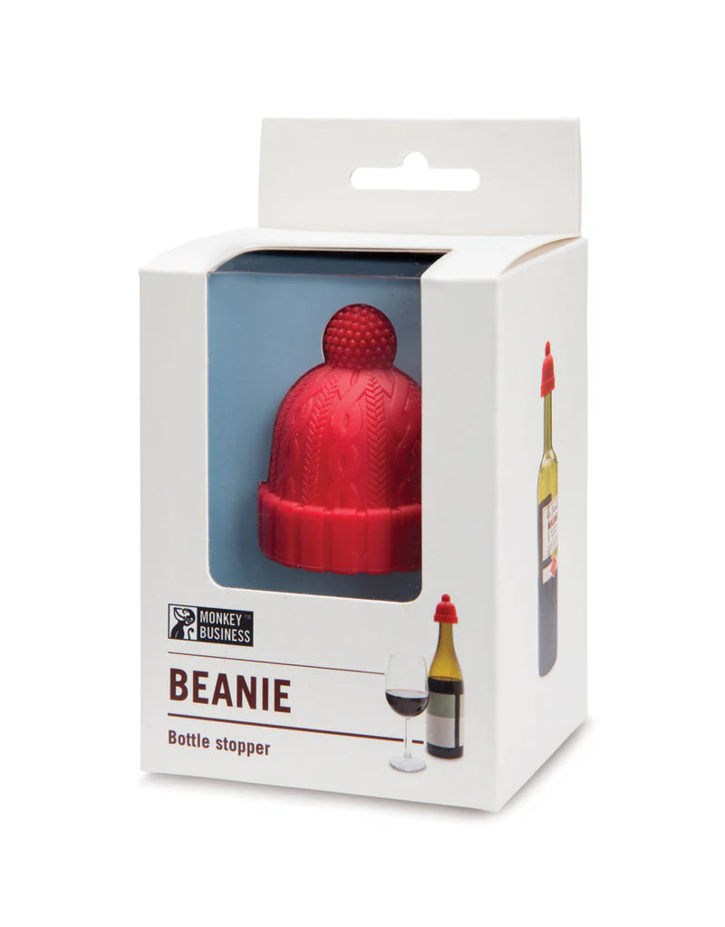 BEANIE | Silicone Wine Bottle stoppers - looks great too!