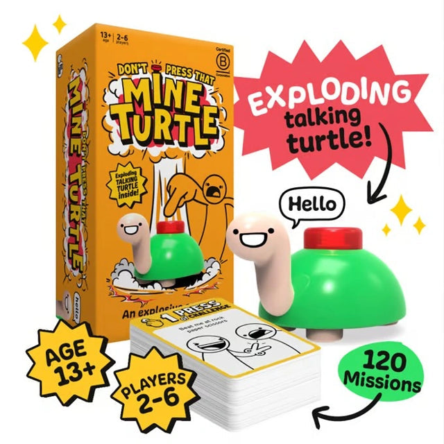 Don’t Press That Mine Turtle