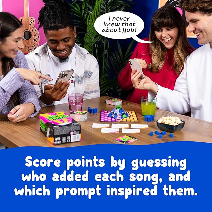 Add to Playlist card game
