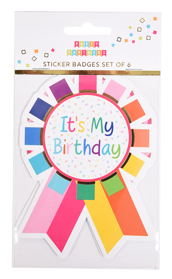 It’s my birthday sticker badge