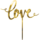 Love cake topper