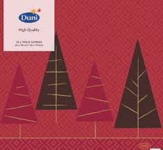 CHRISTMAS TREE DINNER NAPKIN
