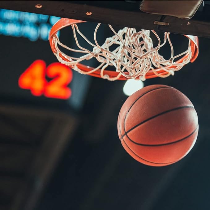 Winkee - Basketball Coffee Cup with Basket and Ball | Sports Cup for Basketball Fans I Play While Drinking Coffee