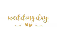 Wedding day card