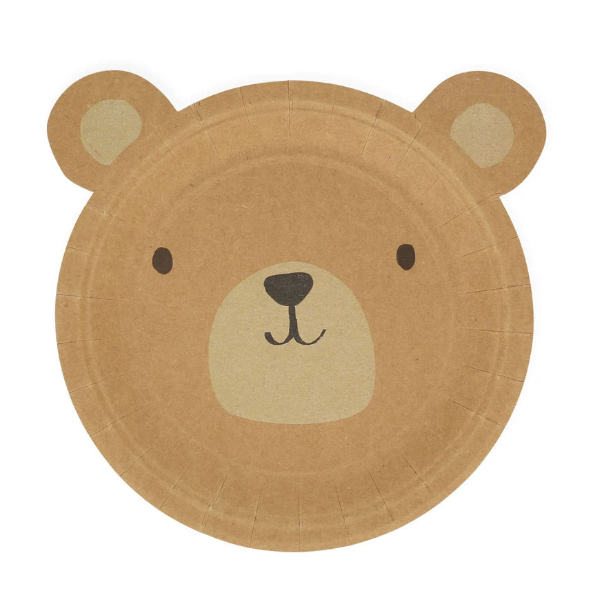 WOODLAND BEAR PLATES