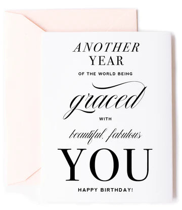 ANOTHER YEAR BIRTHDAY CARD