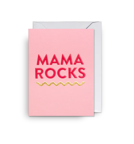 MAMA ROCKS CARD