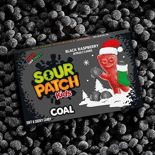 Sour Patch Kids, Coal, Black Raspberry Flavoured Candy