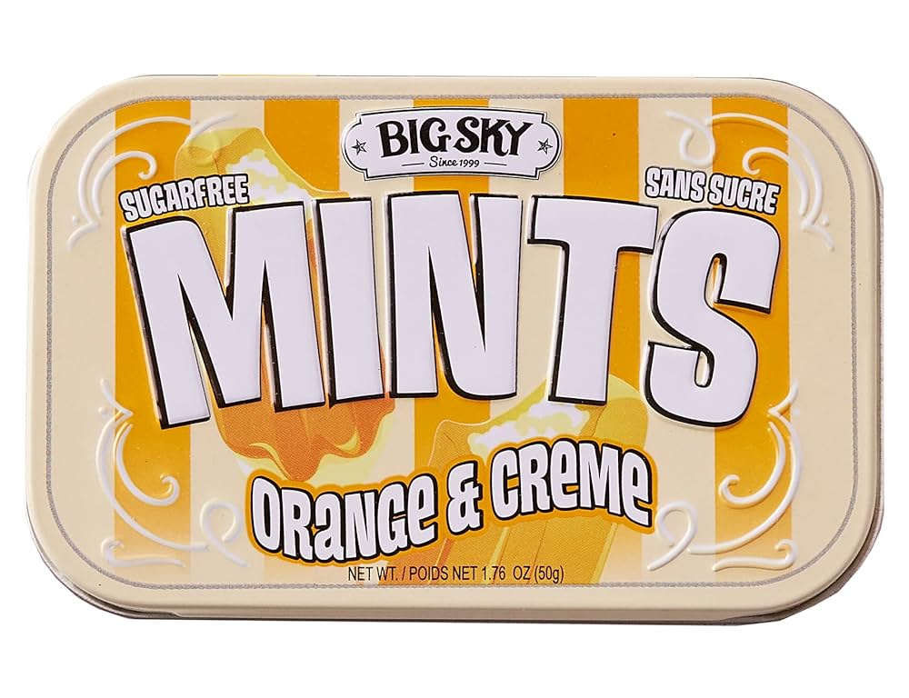 BIG MINTS ORANGE AND CREME