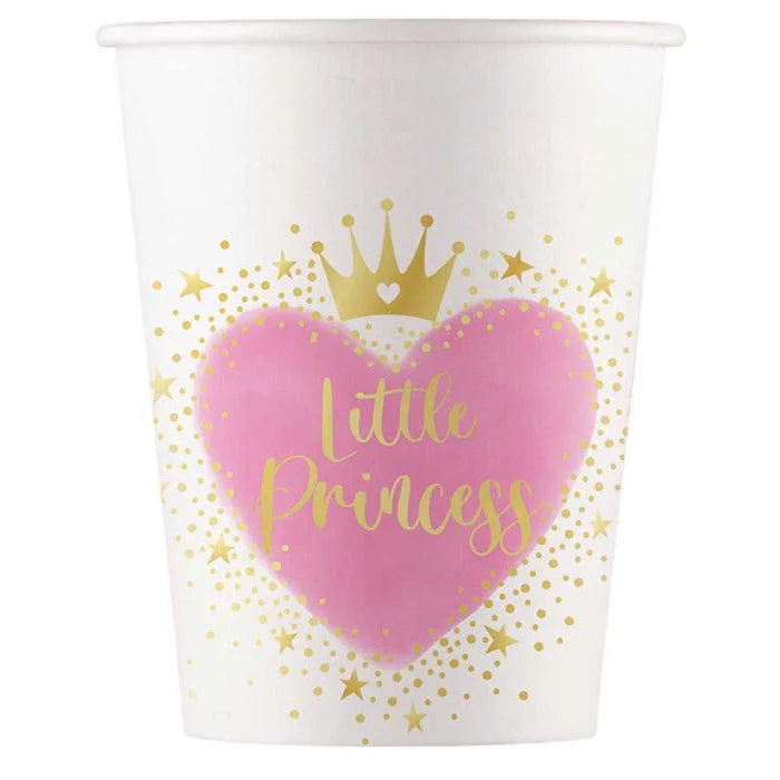 Little Princess Party Cups Pack of 8