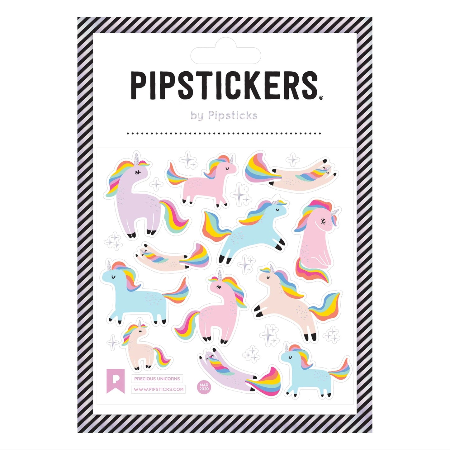Precious unicorn stickers