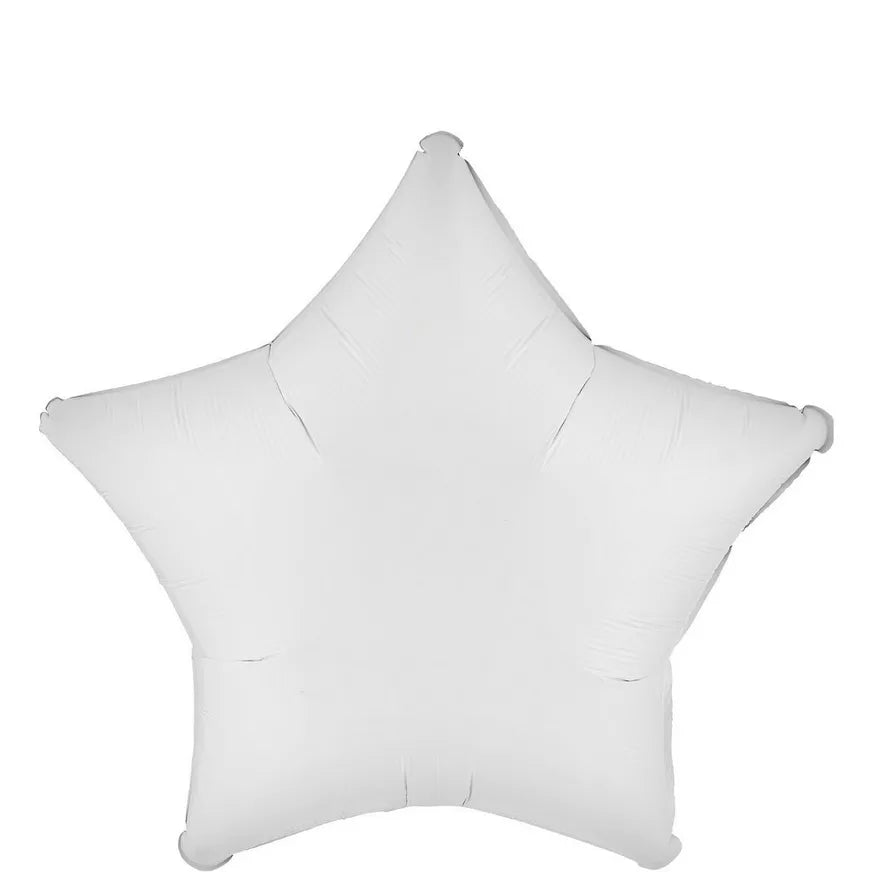 White star foil balloon, 18’’