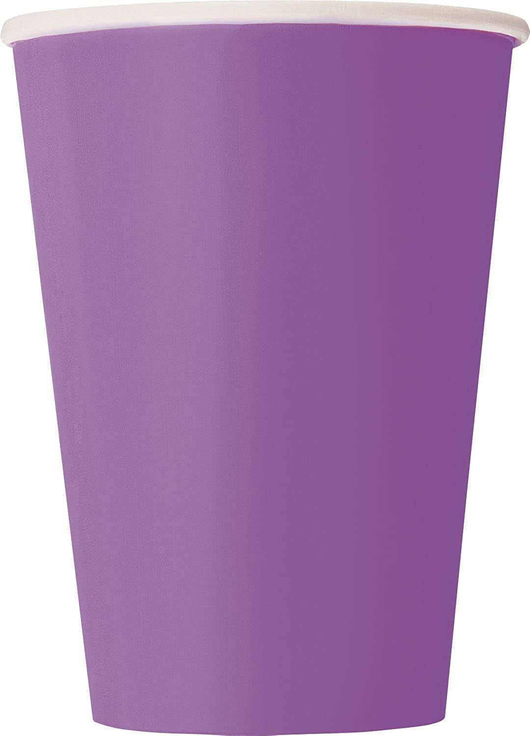 12 oz Paper Cups - purple 10 ct