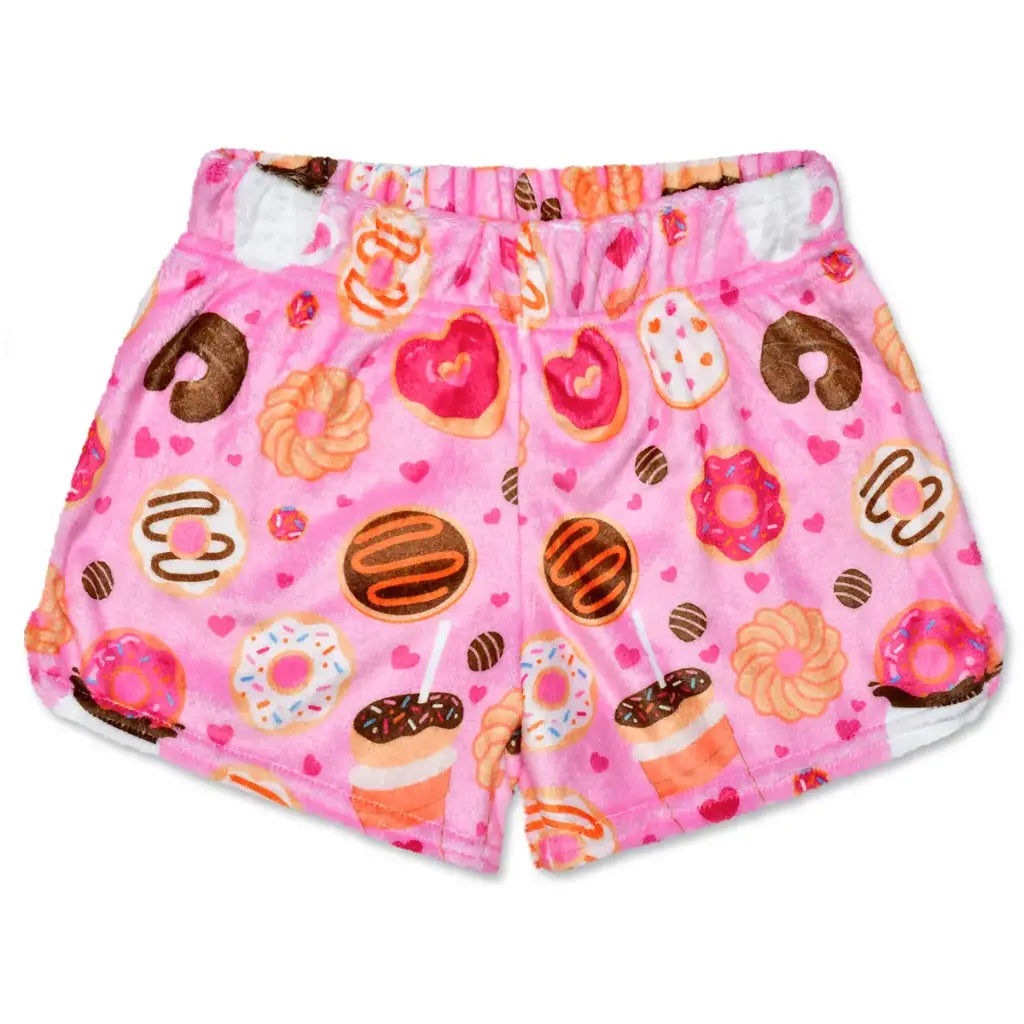 Donut Love Plush Shorts