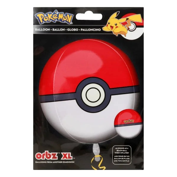 Pokémon ball Orbz foil balloon