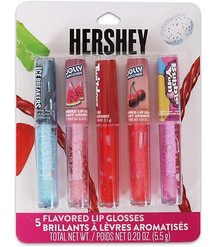 Hershey 5 flavored lip gloss