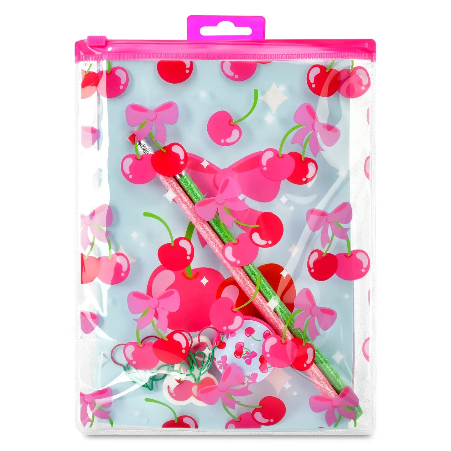 Cheerful cherries stationery set