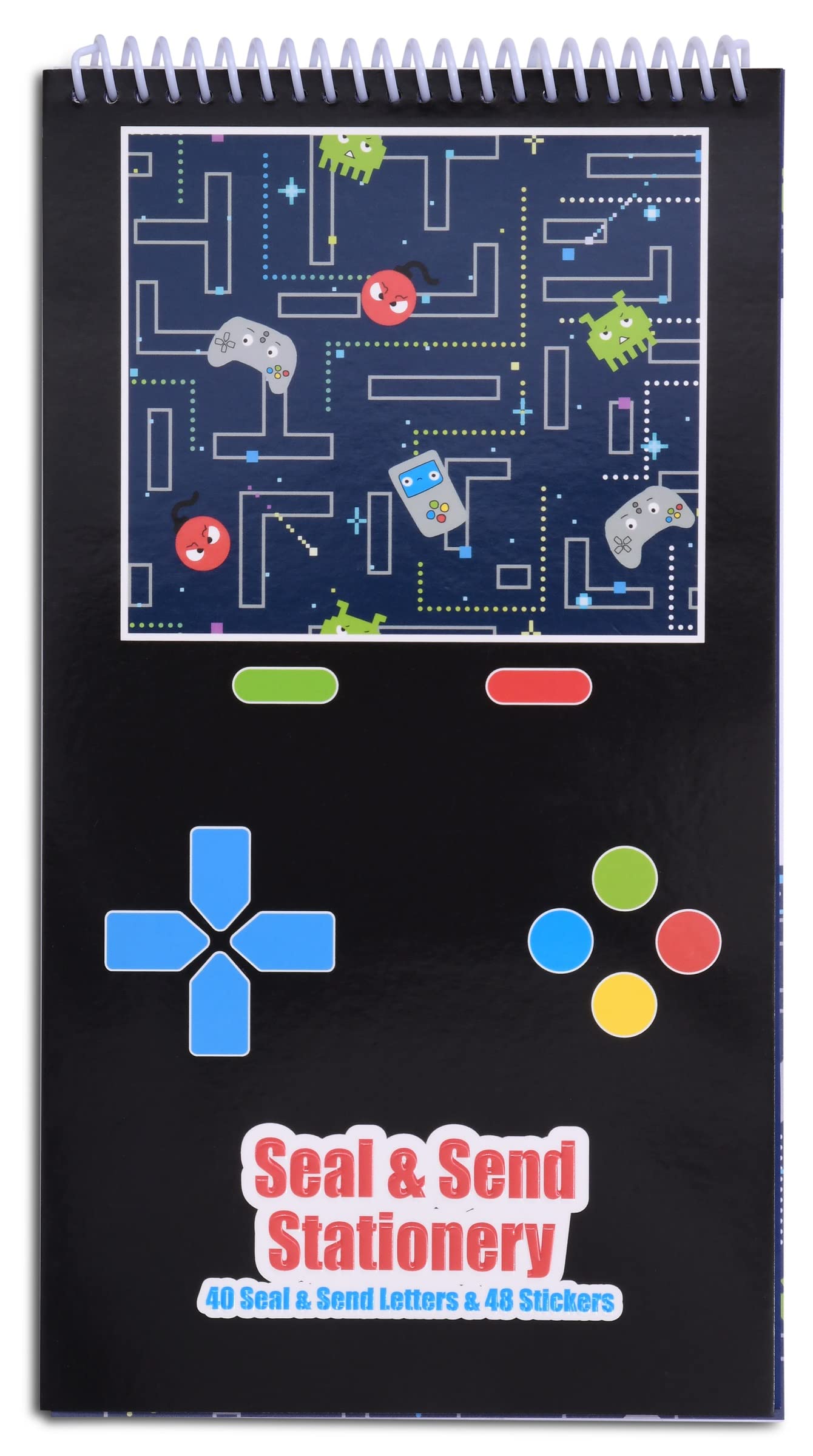 Retro gamer foldable stationery