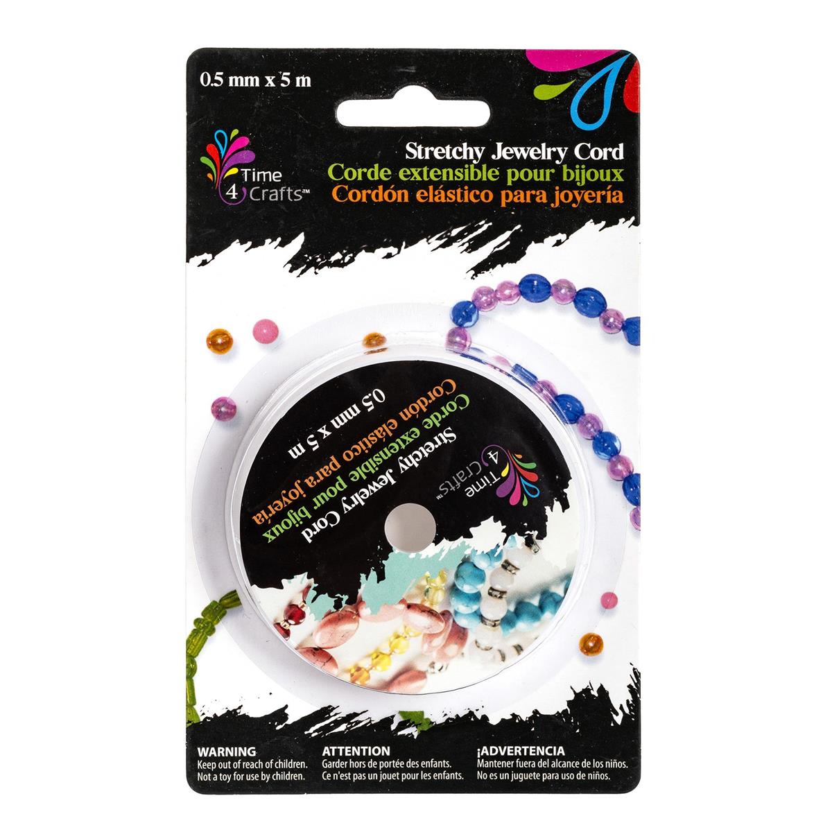 Stretchy jewelry cord