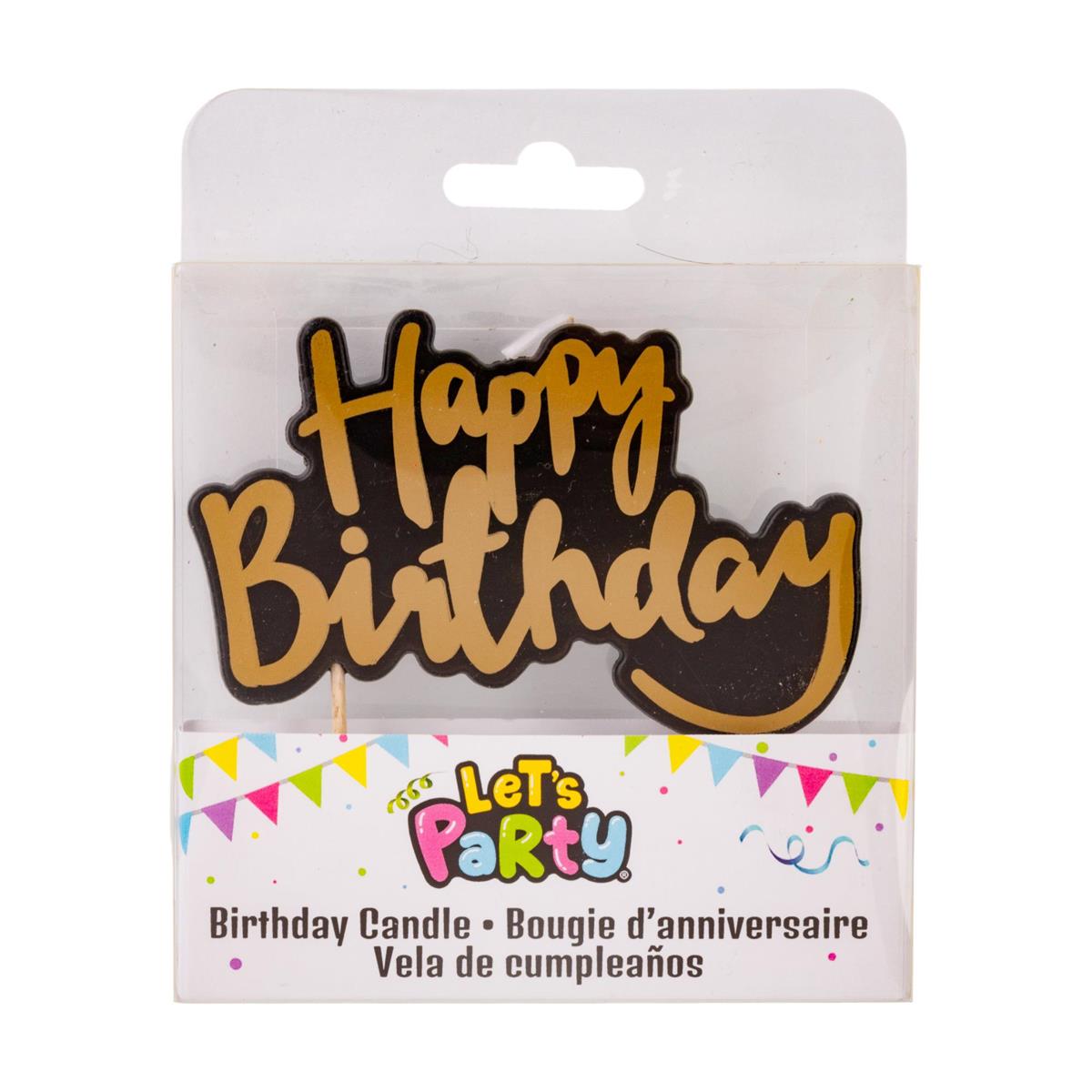 Happy Birthday Candle