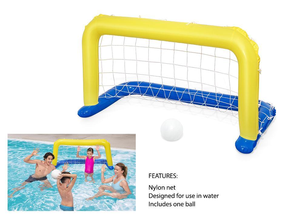 Inflatable Water Polo Goal w/Play Ball Set, colour box