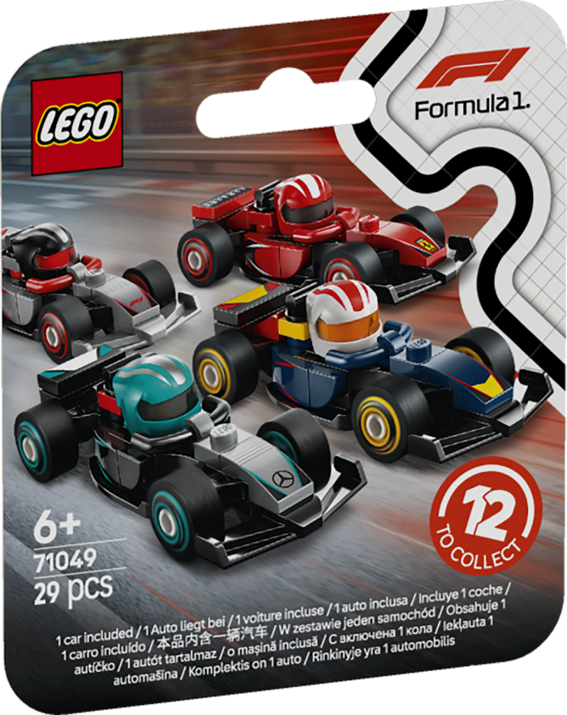 Lego F1 Mini Figure