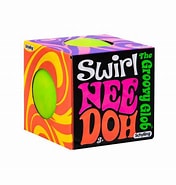Mini Nee-Doh Schylling Swirl Groovy Glob!