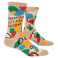 Blue Q Men Creative Little Fucker Socks
